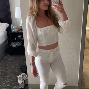 Princess Polly White Long Sleeve